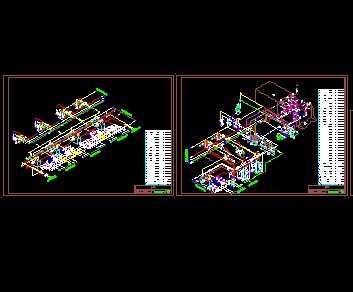 某大型冷庫制冷施工圖免費下載 暖通圖紙